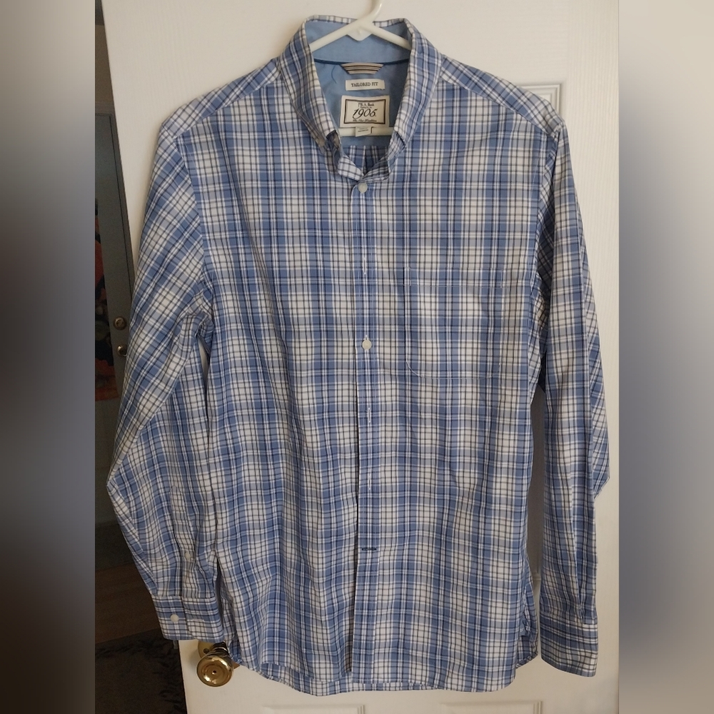 Mens Long Sleeve Button Down Shirt